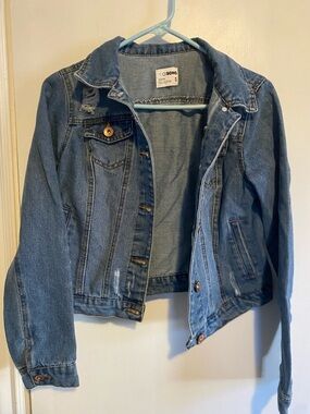 Ci Sono Light Blue Denim Jacket - Classic Trucker Style